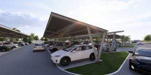 Park & Charge Seitenansicht